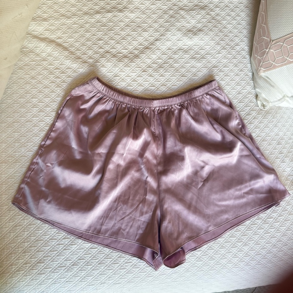 Daily Drills Silky Lavender Shorts